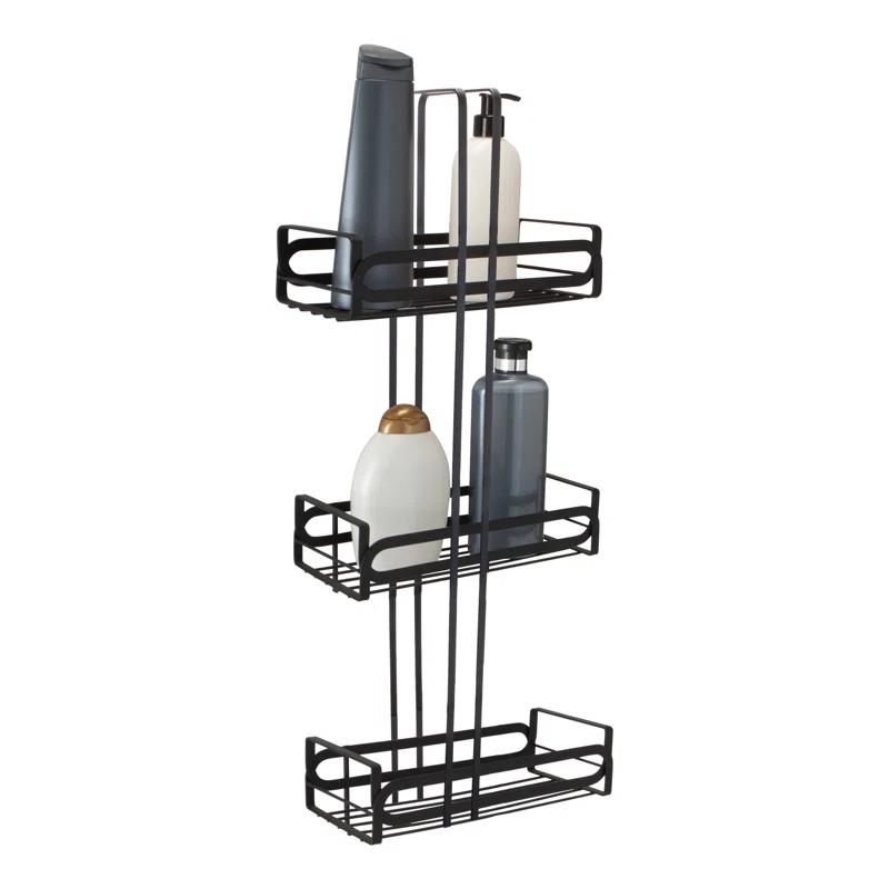Elle Decor Noir 3 Tier Spa Tower in Black