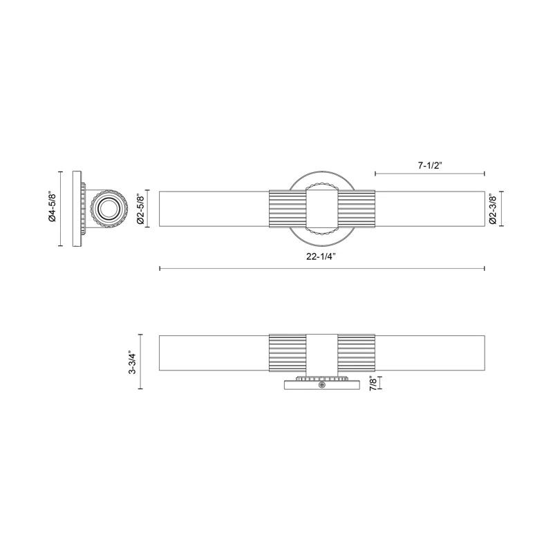 Alora Mood Rue Steel Wallchiere