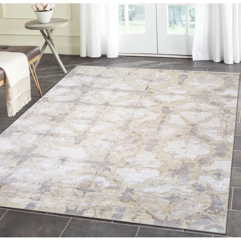 Pasargad Shibori Viscose Abstract Rug
