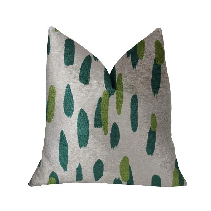 Plutus Brands Bosky Willow Dots Indoor/Outdoor Reversible Throw Pillow