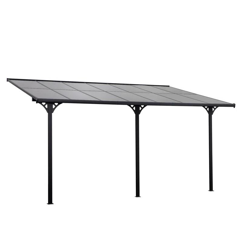Outsunny 14 Ft. W x 10 Ft. D Aluminum Pergola with Canopy