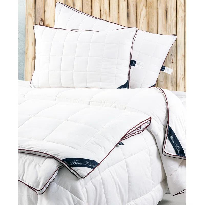 Brooks Brothers All Season Cotton Down Alternative Comforter