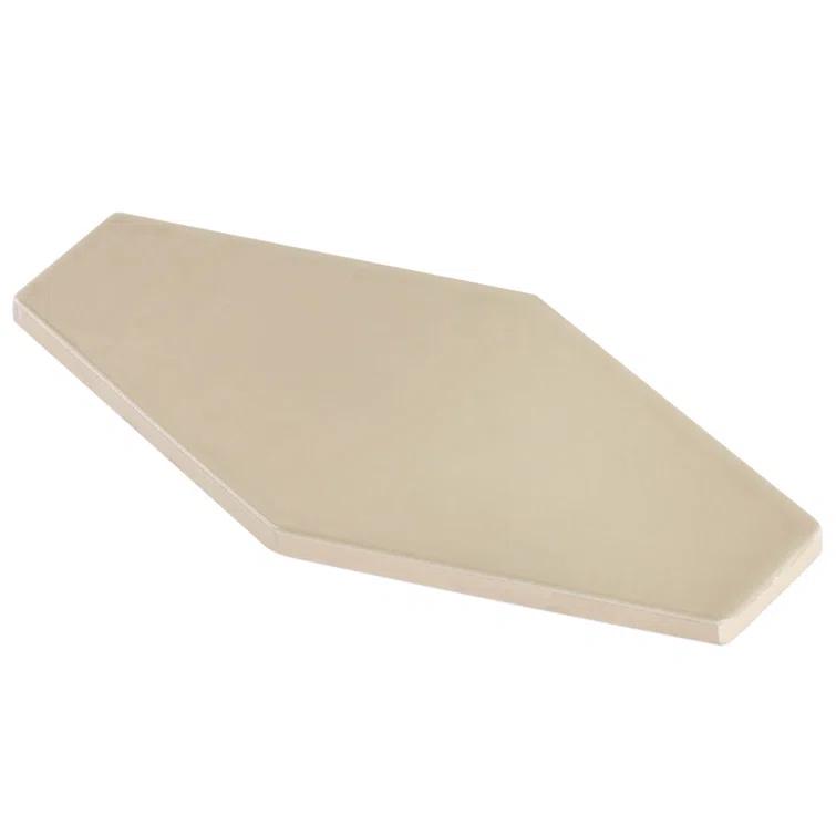 Bond Tile Midland Hexagon 4" x 8" Ceramic Subway Wall Tile (5.38 sq. ft. / box)