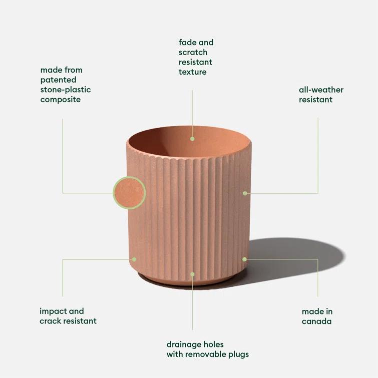 Veradek Demi Series Round Planter & Reviews | AllModern