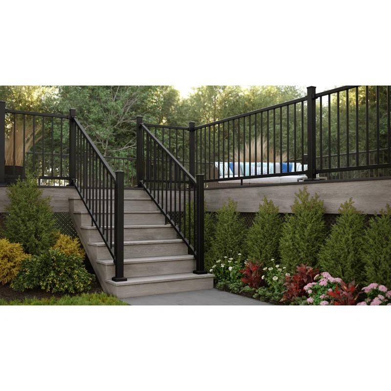 Fortress Building Products Inspire Railing 2.5-in x 2.5-in Aluminum Post Cap