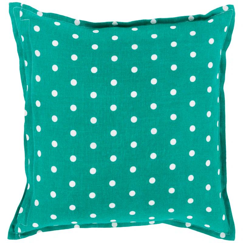 Polka Dots Throw Pillow