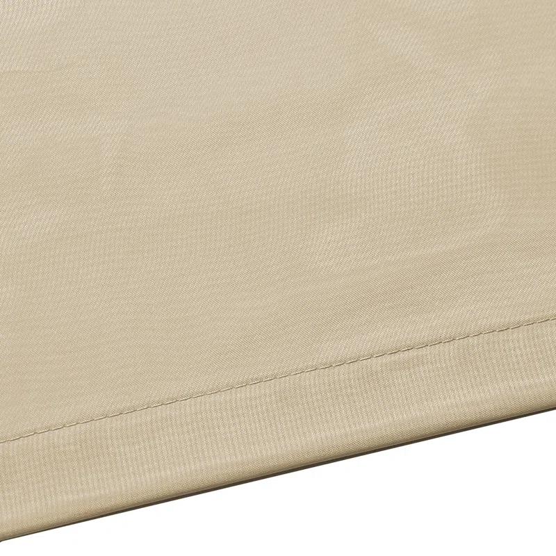 Thermalogic Galion Solid Color Semi-Sheer Thermal Grommet Single Curtain Panel