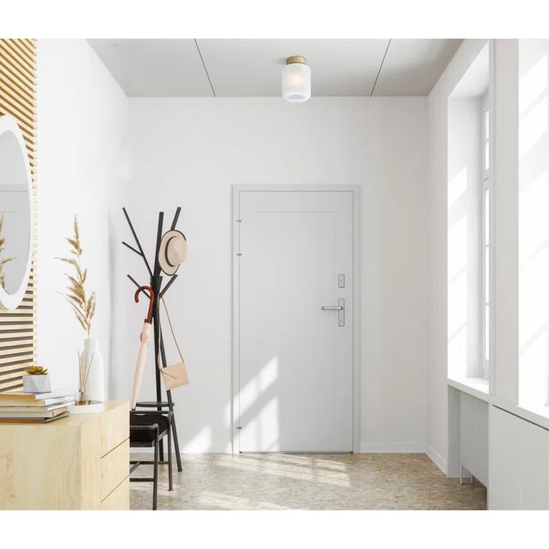 Judd Glass Semi Flush Mount