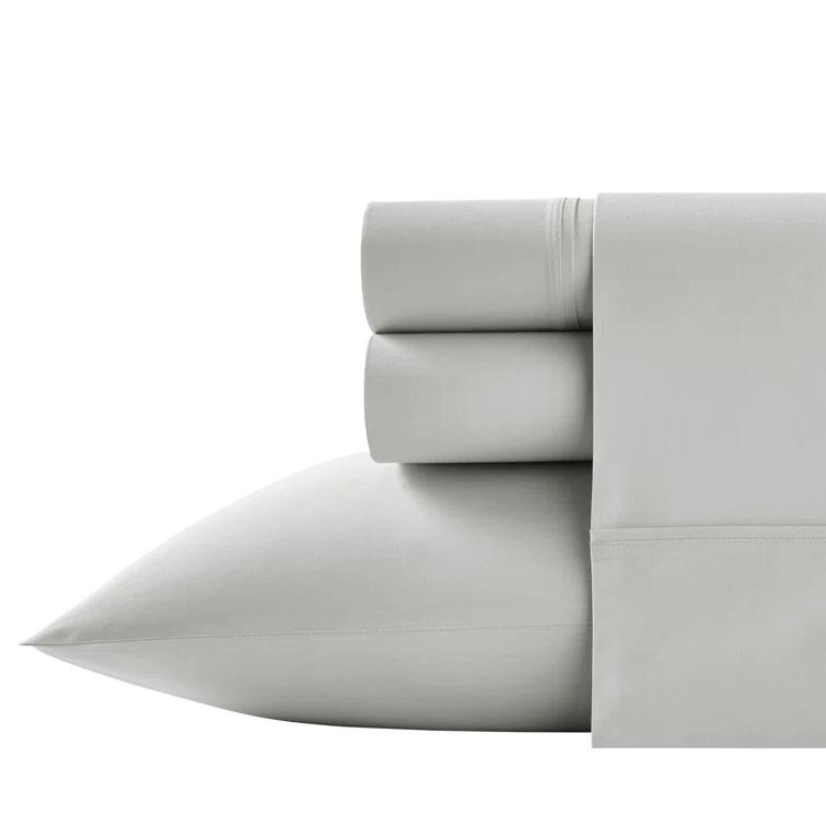 Nautica Solid Cotton Percale Sheet Sets