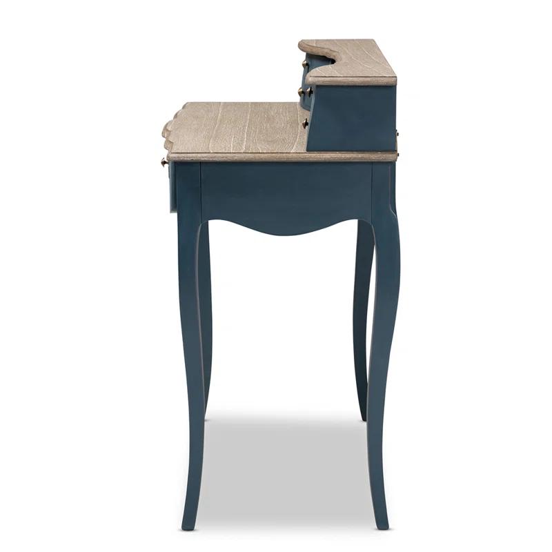 Alcott Hill® Solid Wood Base Writing Desk