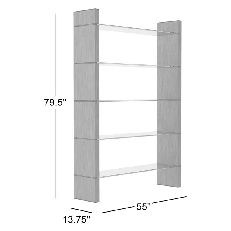 Alexis Wide Bookcase