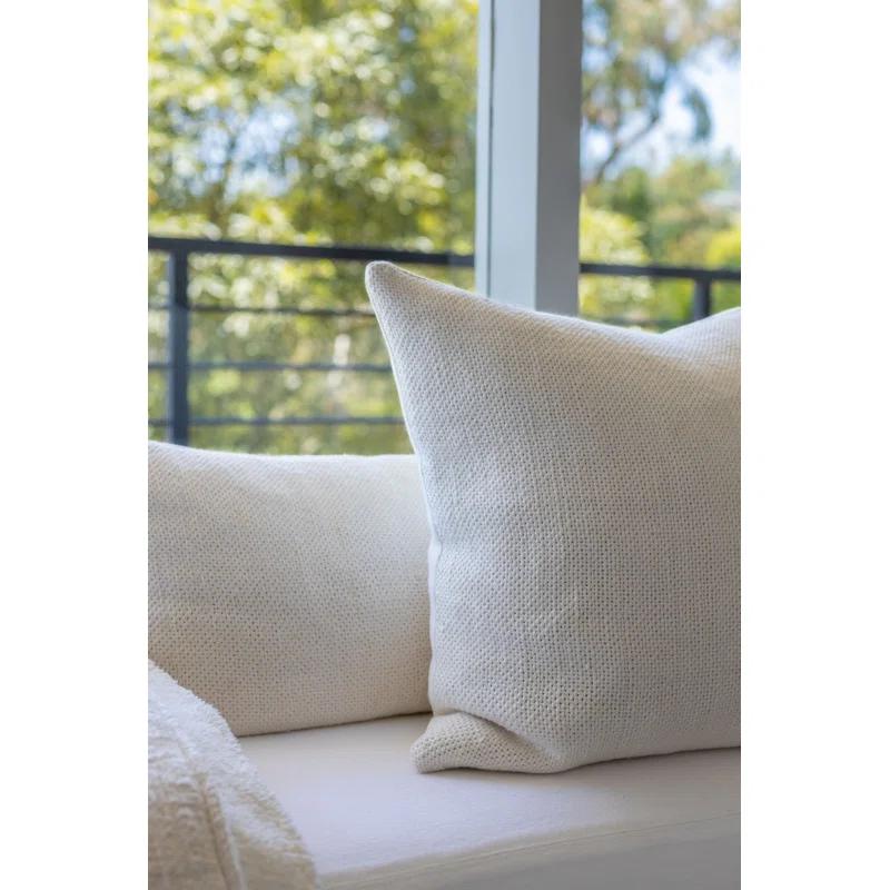 Hendrick Pillow by Pom Pom at Home - Cream / 20" x 20"
