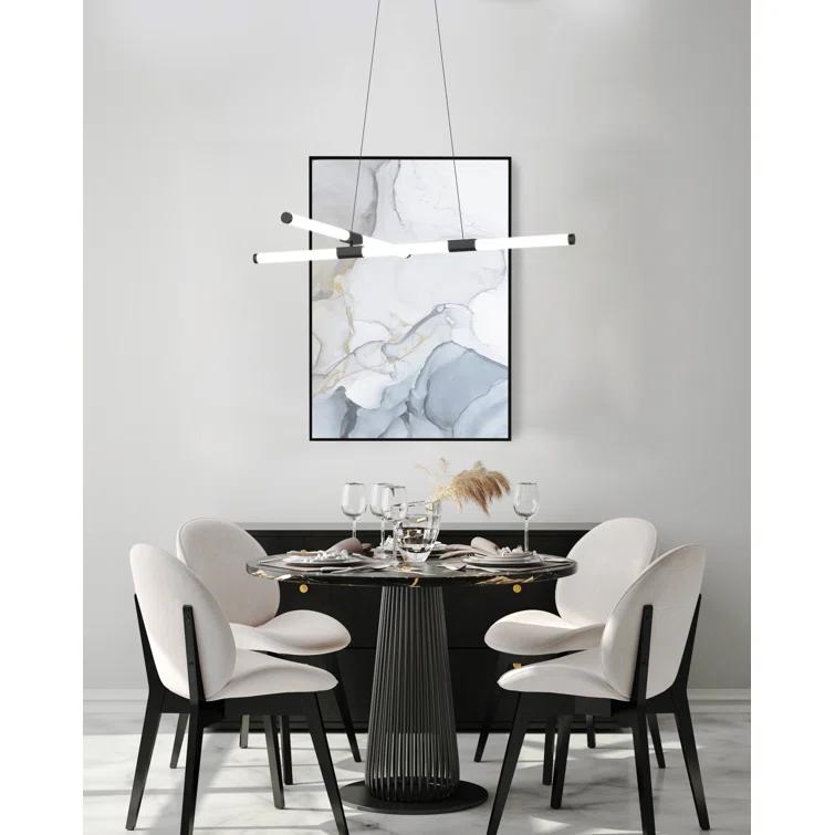 Kuzco Lighting Akari 2 - Light Dimmable LED Modern Linear Chandelier