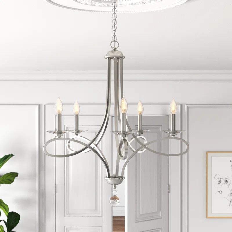 Kelly Clarkson Home Marilyn 5 - Light Dimmable Classic / Traditional Chandelier