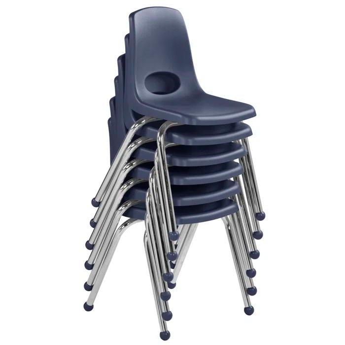 Factory Direct Partners Stacking Classroom Chair ( Set of 6 ) (Set of 6)