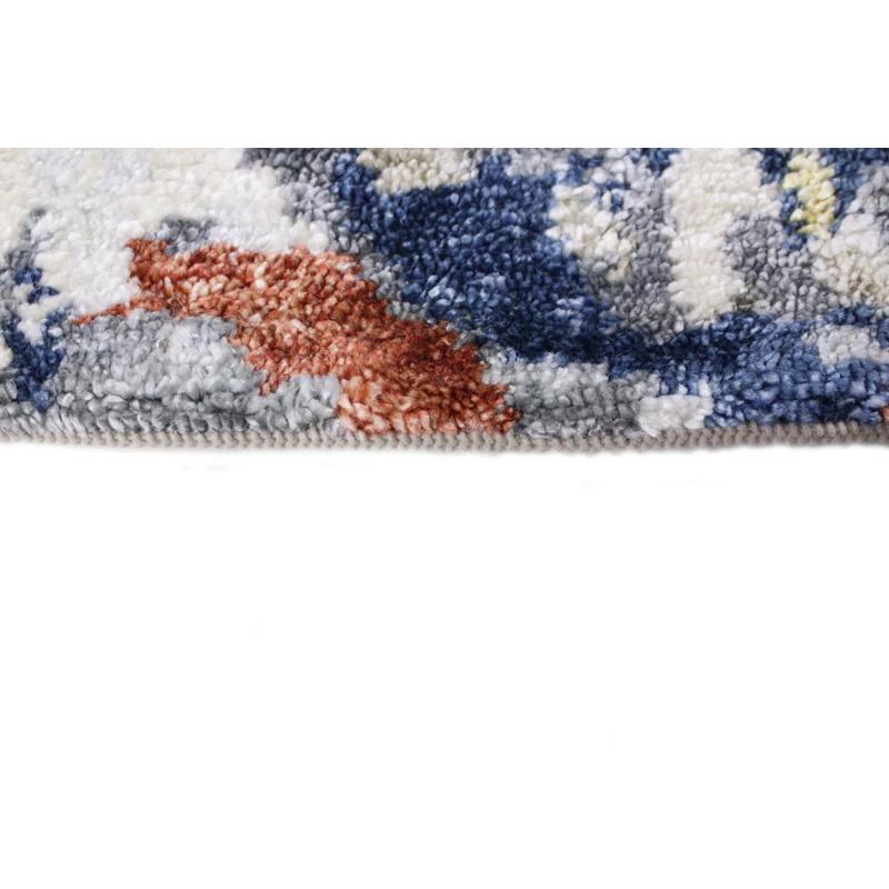 Bashian Rugs Cascade Viscose Abstract Indoor Rug