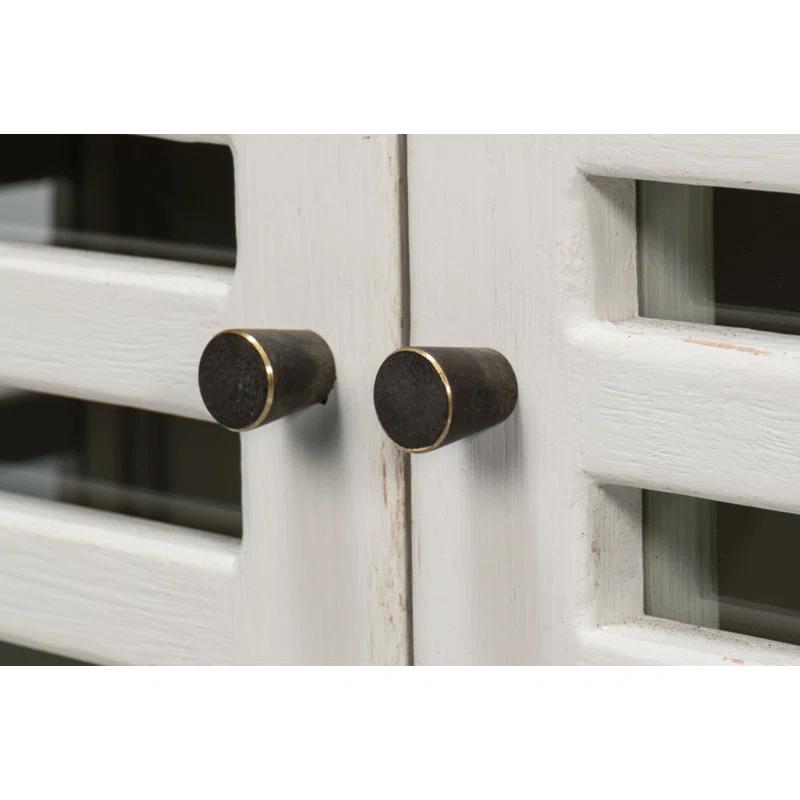 Sarreid Ltd St. Nevis 92'' Solid Wood Sideboard