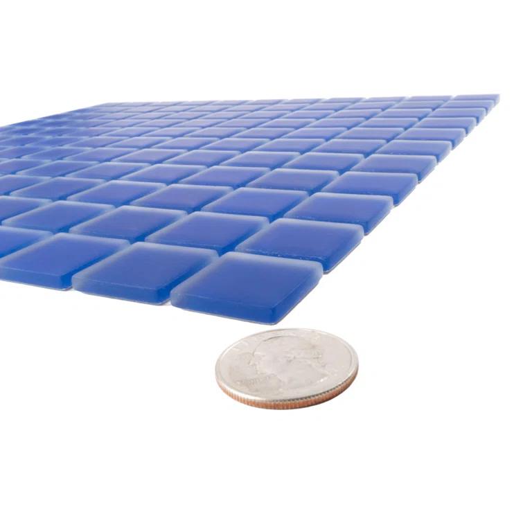Apollo Tile 11.8" X 11.8" Matte Finished Glass Mosaic Tile