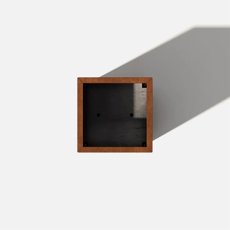 Corten Steel Series Pedestal Planter