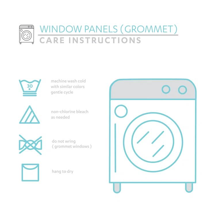 Lush Decor Polyester Blackout Curtain Pair (Set of 2)