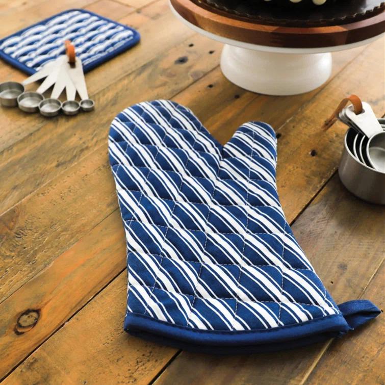Better Houseware Better Houseware Striped Cotton Oven Mitt