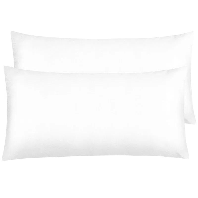 NTBAY Satin Pillow Cases, Zippered Pillowcases for Hair and Skin - NTBAY (Set of 2)