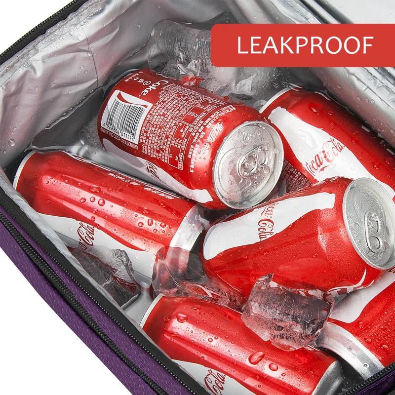 Tirrinia Tirrinia 13L/20 Cans Lunch Bag, Insulated Leakproof Reusable Meal Prep Bento Box Cooler Tote