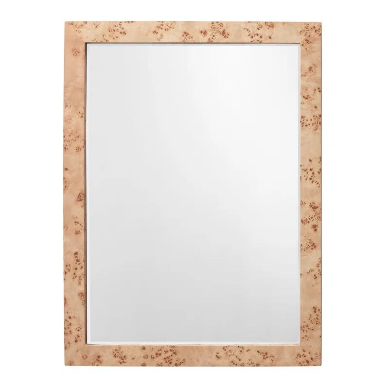 LOOMLAN Wood Flat Wall Mirror