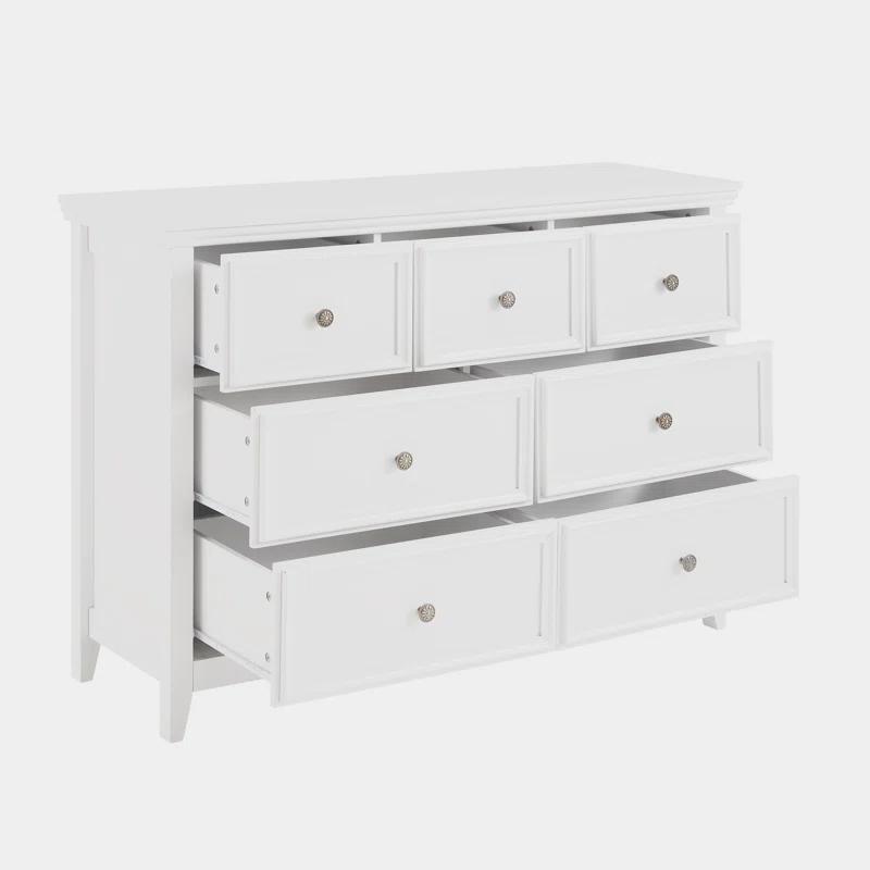 Decopom Modern 7 Drawers Dresser 7 Drawers Cabinet