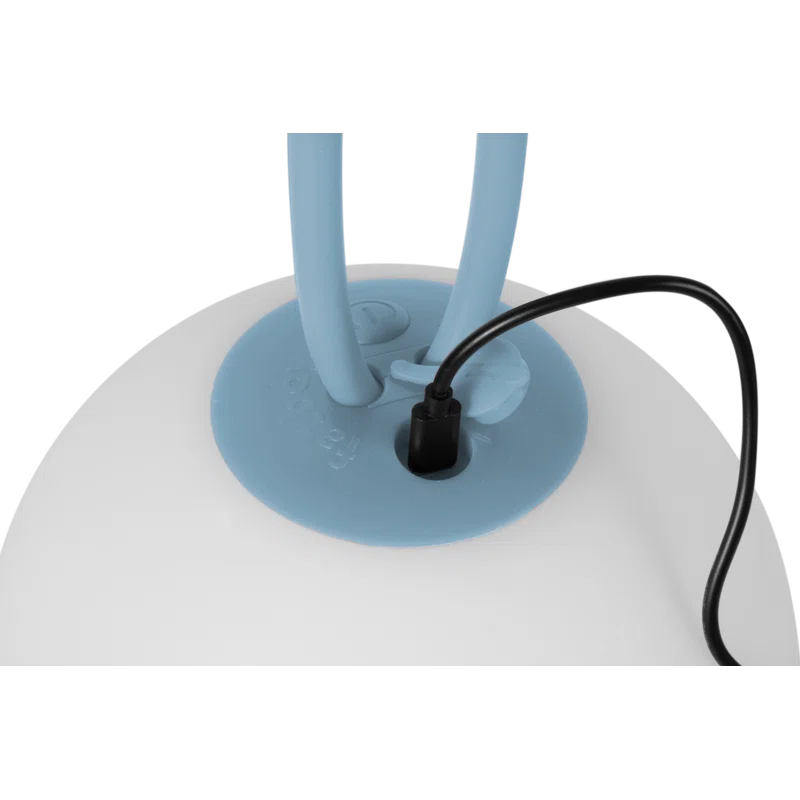 Bolleke 8" Battery Powered Integrated LED Outdoor Hanging Light