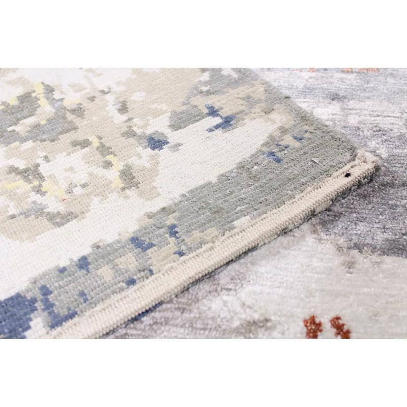 Bashian Rugs Cascade Viscose Abstract Indoor Rug