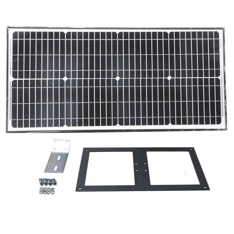 ALEKO Single Swing Gate Operator - GG450/AS450 AC/DC - ETL Listed -Solar Kit 50W
