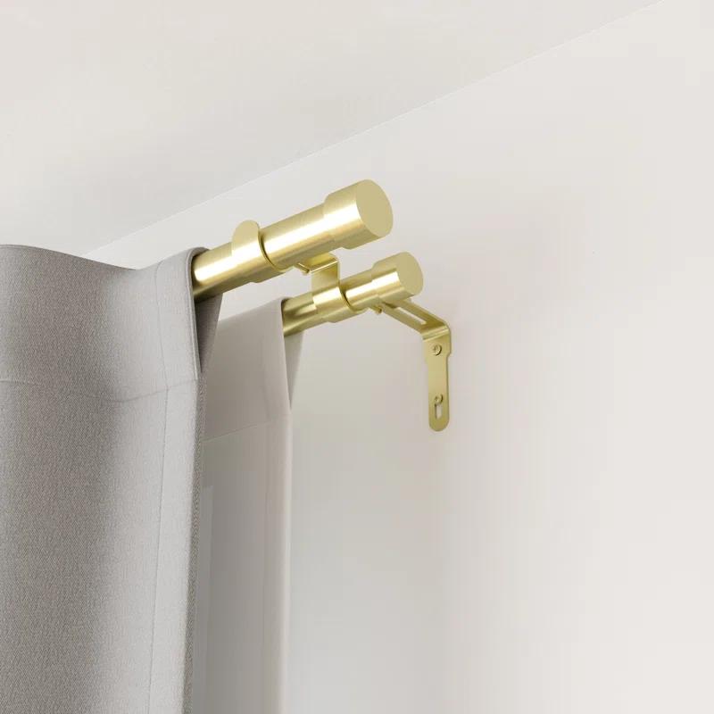 Cappa Drapery Solutions Double Curtain Rod