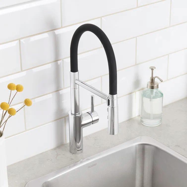Blanco Catris Flexo Semi-Pro Pull-Down Dual-Spray Kitchen Faucet 402447