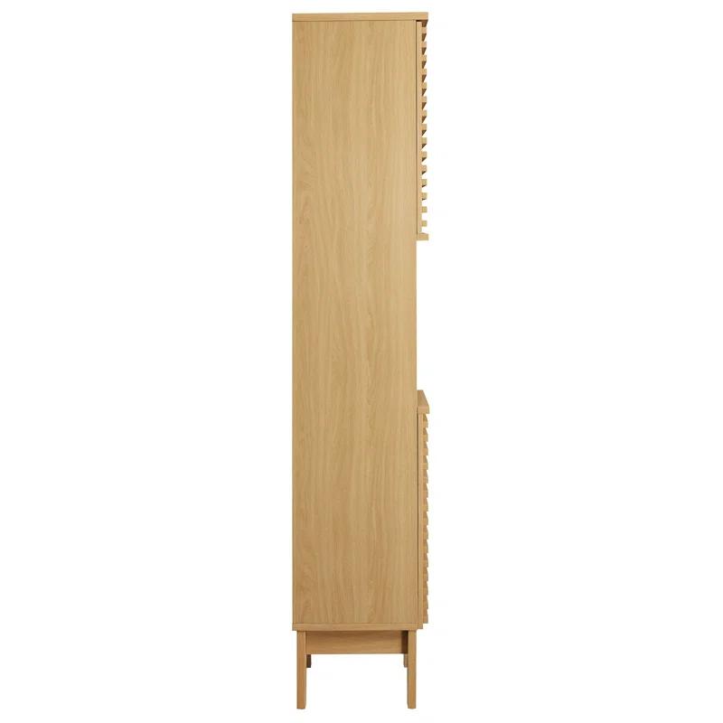 Modway Render Tall Narrow Bathroom Storage Cabinet