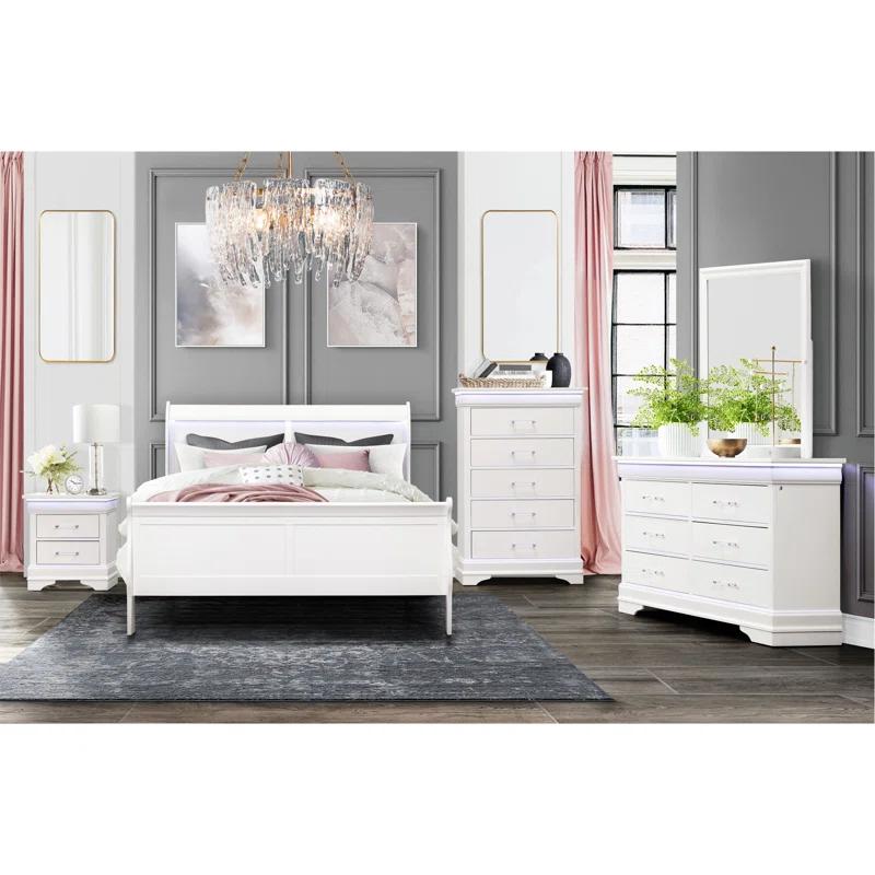 Global Furniture USA Flat Dresser Mirror