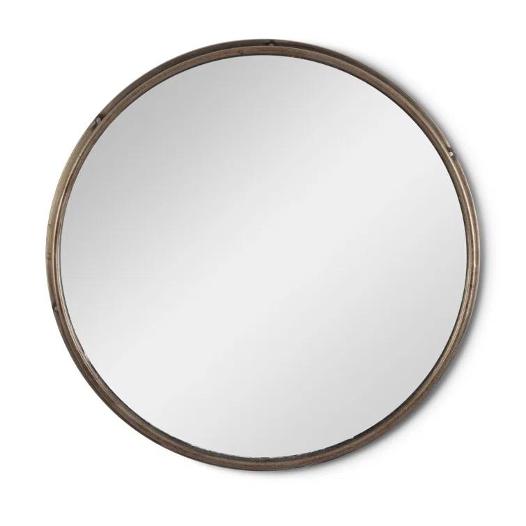 Park Hill Collection Urban Living Iron Round Mirror