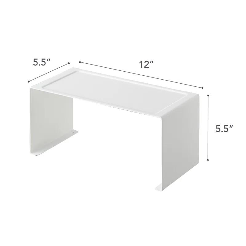 Yamazaki Tower Small White Kitchen Steel Rack