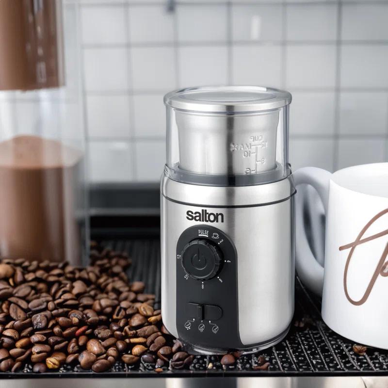 Salton Salton Stainless Steel Smart Coffee Grinder