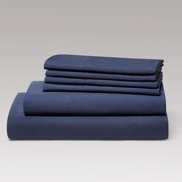Kathy Ireland Home Kathy Ireland Bamboo Cooling 6 Piece Sheet Set with Deep Pockets