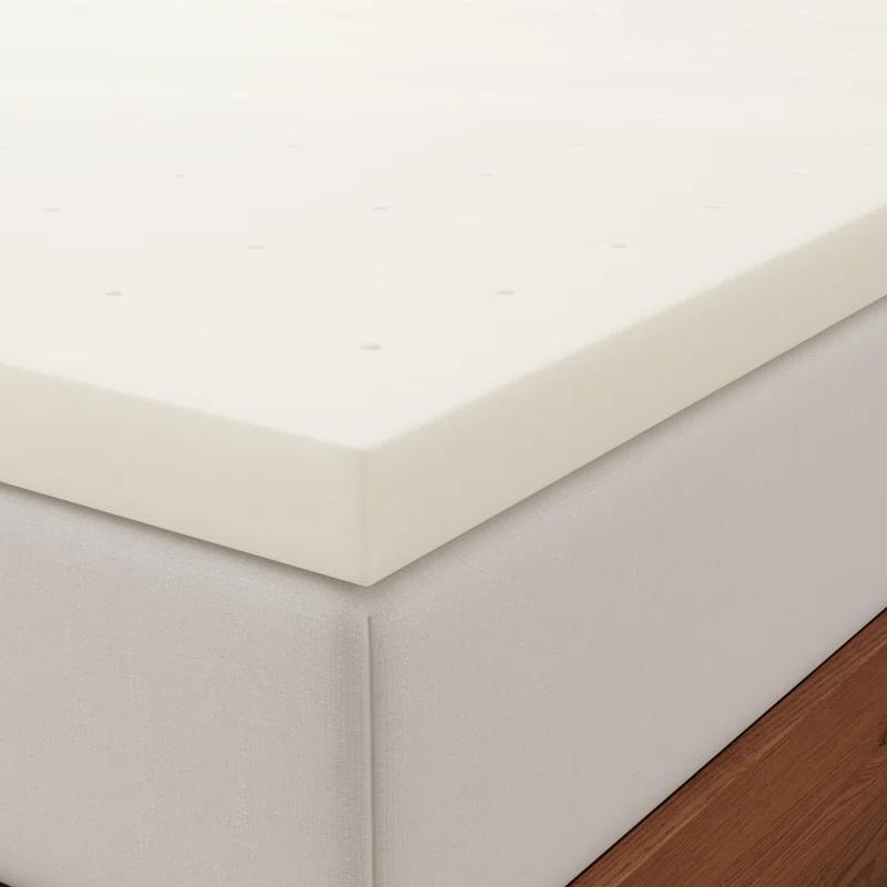 Nap Queen 4'' Ventilated Memory Foam Mattress Topper