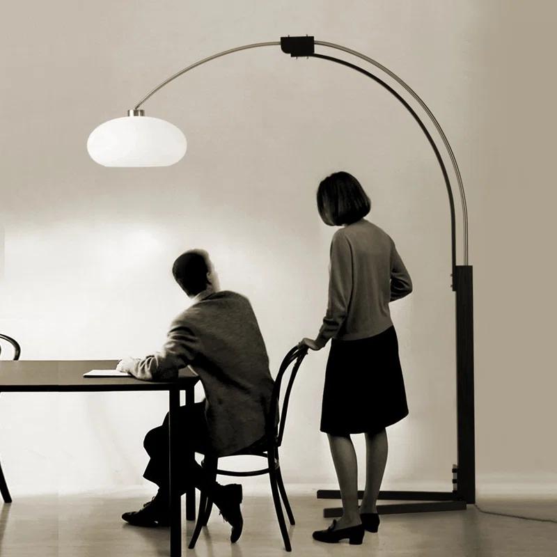 Morelli Arc Floor Lamp - 84", Dimmer Switch, V-base