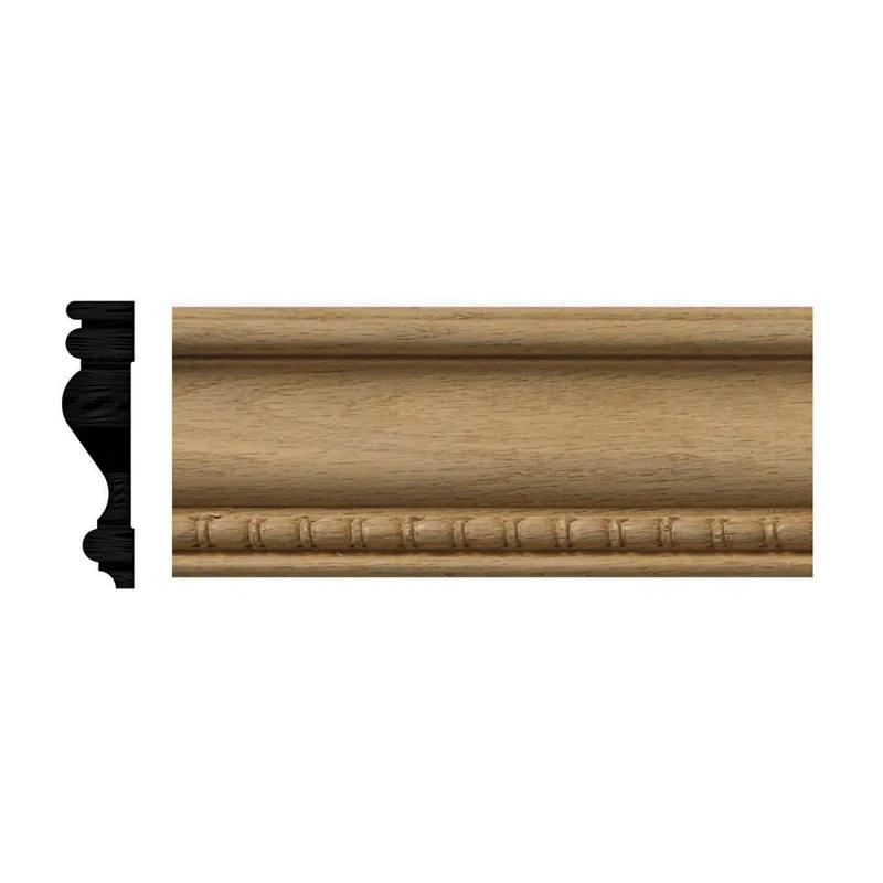 Ornamental Mouldings 2.5 In. D X 3.5 In. W X 82 In. L Unfinished Casing Kit