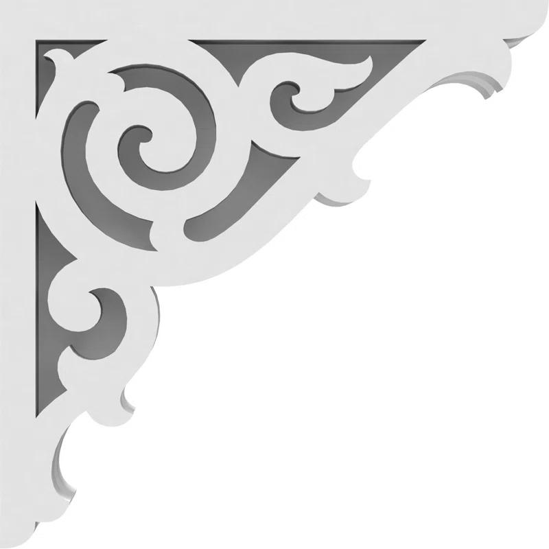 Ekena Millwork 1 7/8"W X 6"D X 6"H Athens Architectural Grade PVC Corbel