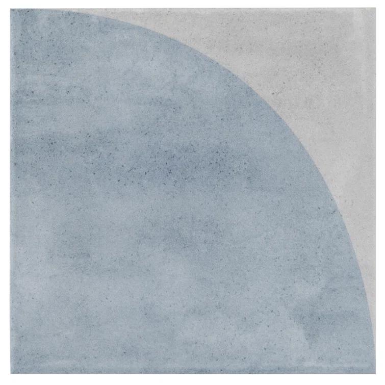 Quincy 7.87'' W x 7.87'' L Porcelain Encaustic Floor and Wall Tile