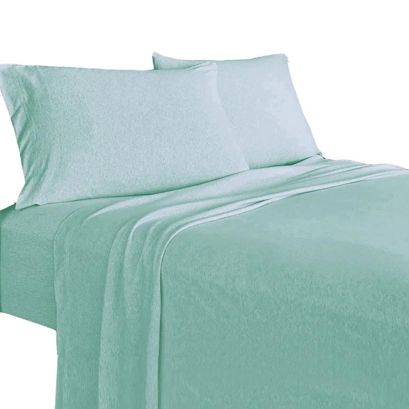 Royale Linens SoftTees Jersey Knit Cotton Blend Jersey Knit Sheet Set