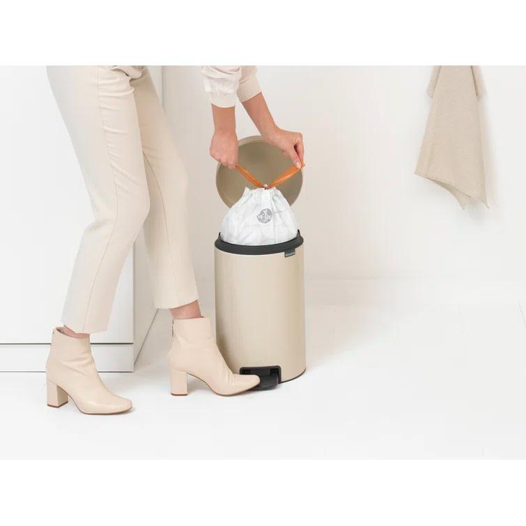 Brabantia Newicon Step On Trash Can, 3.2 Gallon (12 Liter)