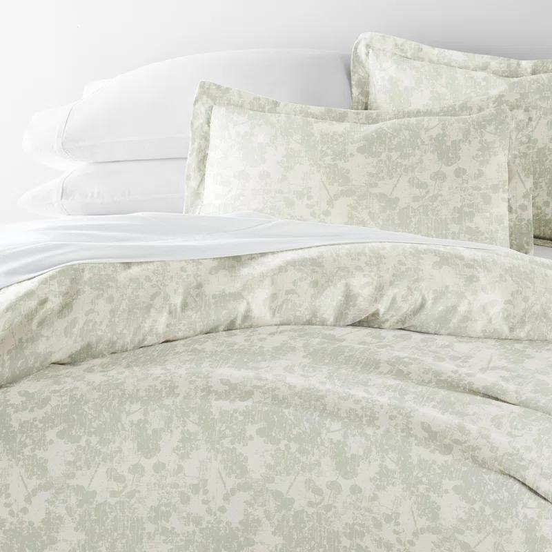 Becky Cameron Patterned Ultra Soft 3 Piece Duvet Cover Set - Serenity