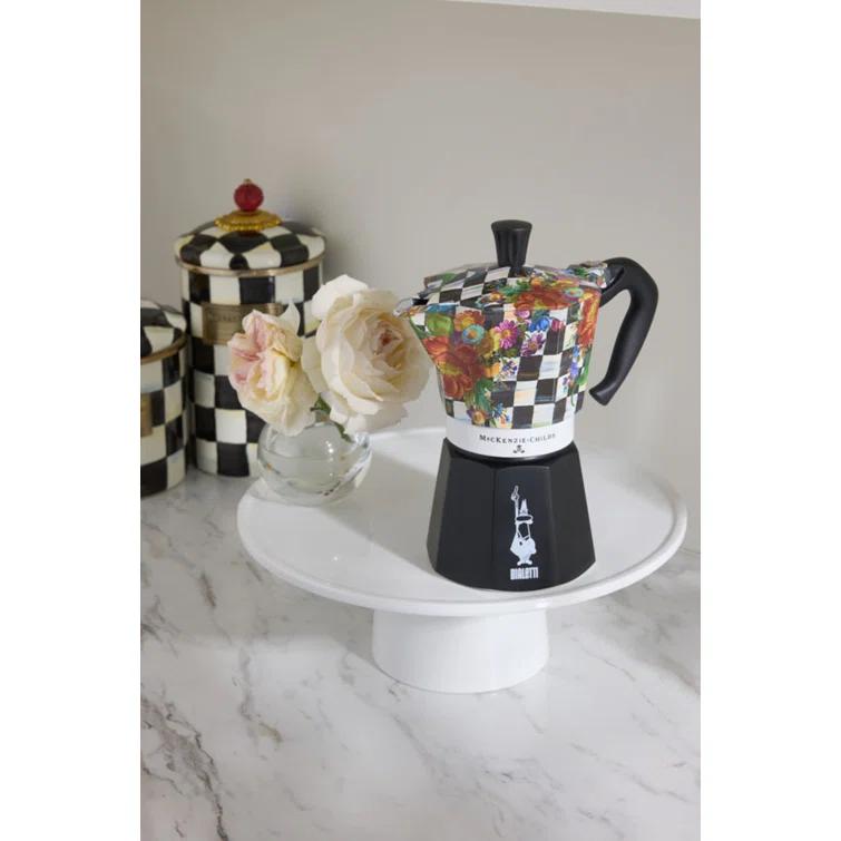 MacKenzie-Childs Courtly Flower Market Moka Pot