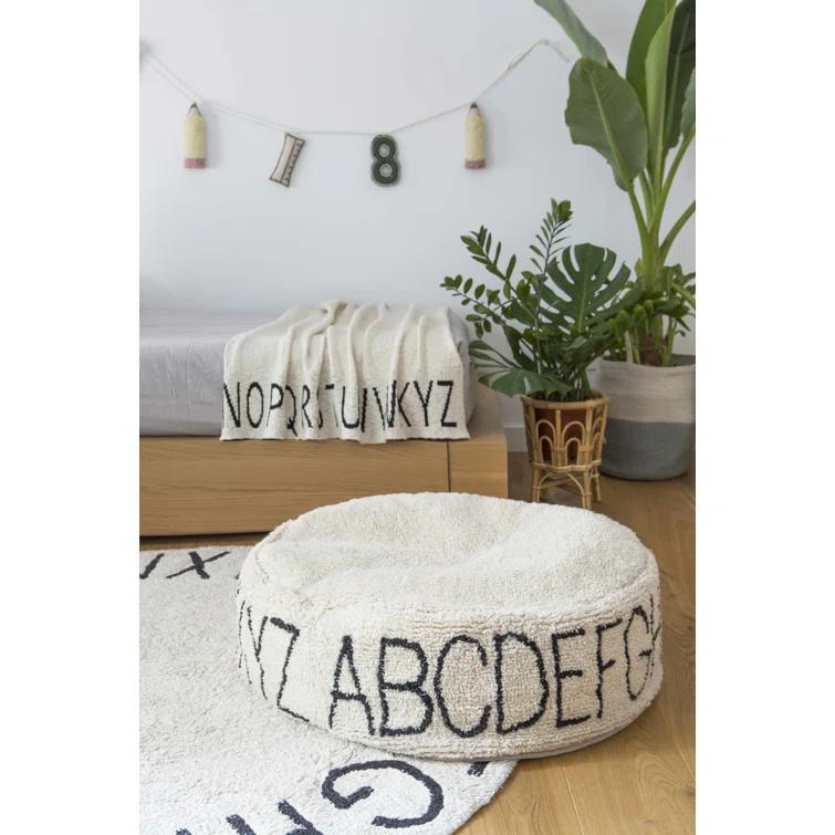 Lorena Canals ABC Upholstered Pouf